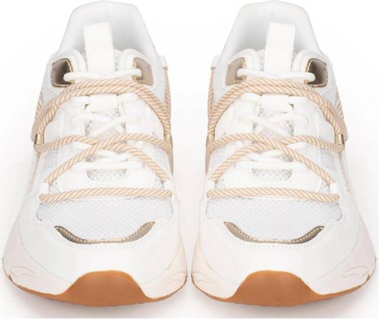 POSH by Poelman chunky sneakers wit beige