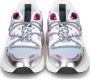 POSH by Poelman chunky sneakers zilver lichtblauw - Thumbnail 3