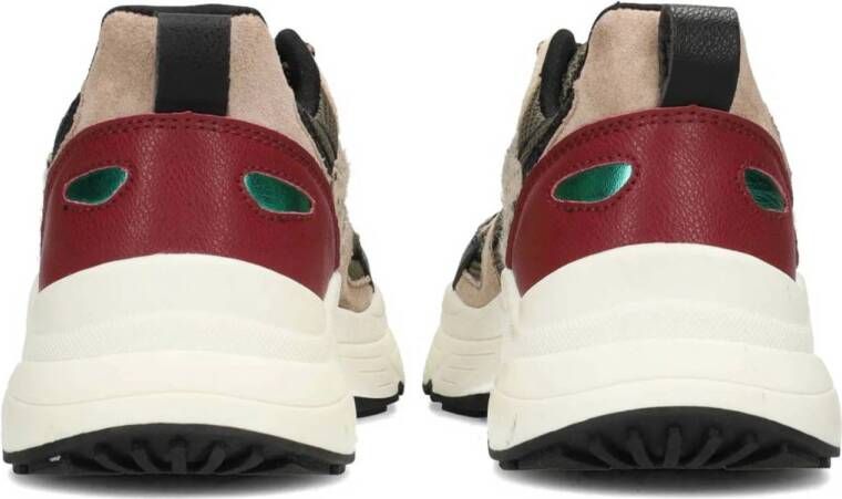 POSH by Poelman chunky sneakers zwart beige