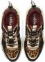 POSH by Poelman chunky sneakers zwart panterprint - Thumbnail 2