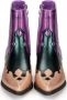 POSH by Poelman POSH by Poelman DamesBootsmet Hak Roze Imitatieleer - Thumbnail 5