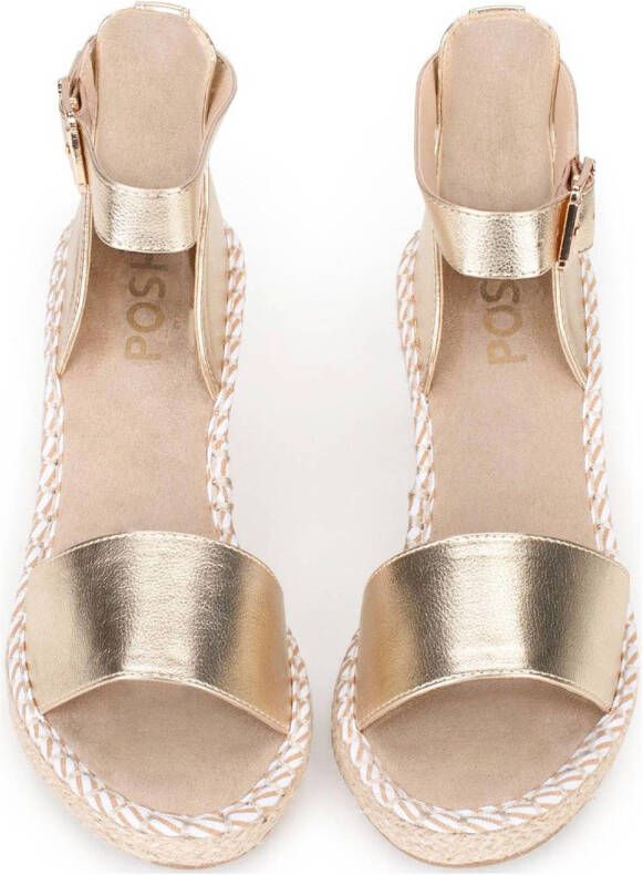 POSH by Poelman Dadu espadrilles goud