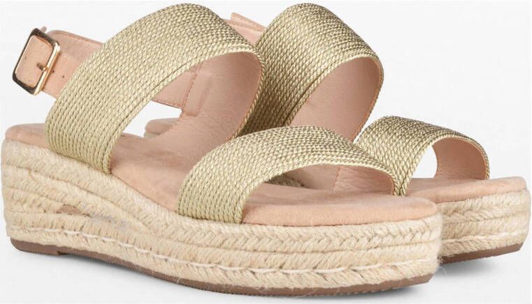 POSH by Poelman espadrilles goud