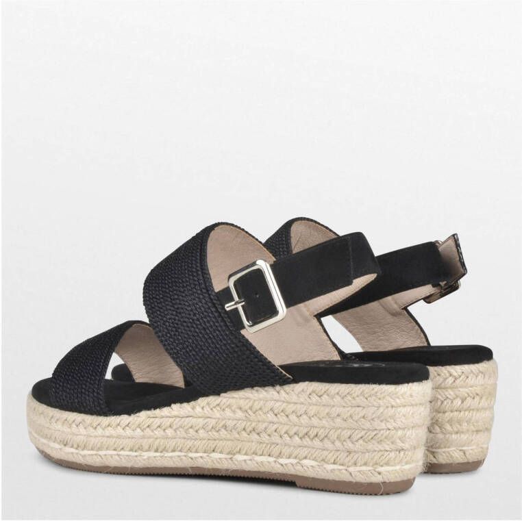 POSH by Poelman espadrilles zwart