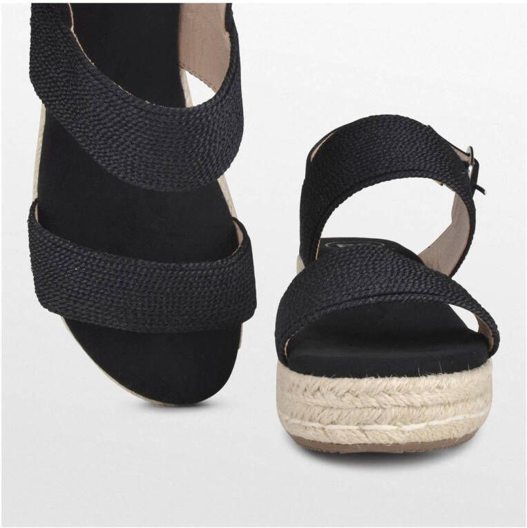 POSH by Poelman espadrilles zwart