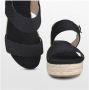 POSH by Poelman CETO Dames Sandalen Zwart - Thumbnail 3