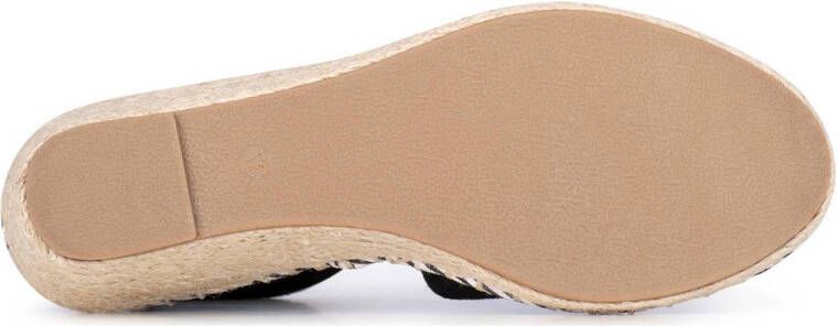 POSH by Poelman Enid espadrilles zwart