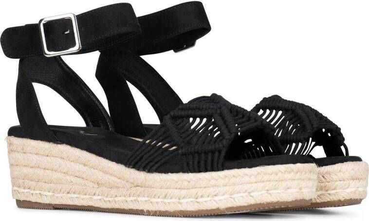 POSH by Poelman espadrilles zwart