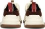 POSH by Poelman GIGI Dames Sneakers Bruin Met Beige - Thumbnail 3
