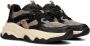 POSH by Poelman Gigi chunky sneakers zwart beige - Thumbnail 3
