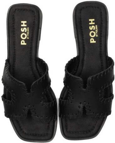 POSH by Poelman Holly slippers zwart