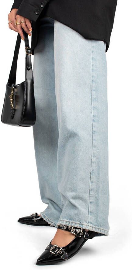 POSH by Poelman Julia slingback loafers zwart