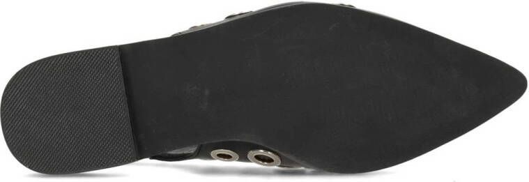 POSH by Poelman Julia slingback loafers zwart