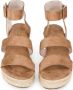 POSH by Poelman JUNE Dames Sandalen Beige - Thumbnail 3