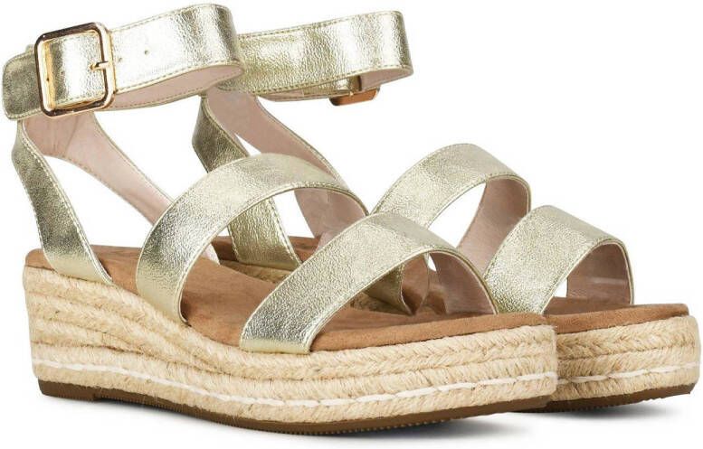 POSH by Poelman June espadrilles goud