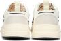 POSH by Poelman KAE Dames Sneakers Wit Met Gouden Combinatie - Thumbnail 5