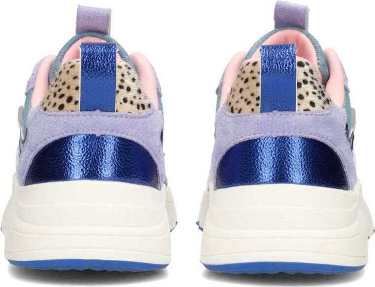 POSH by Poelman Kea chunky sneakers lila blauw