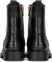 POSH by Poelman Kiek veterboots met slangenprint zwart - Thumbnail 5