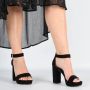 POSH by Poelman LAAR Dames Sandalen met hak Zwart - Thumbnail 3