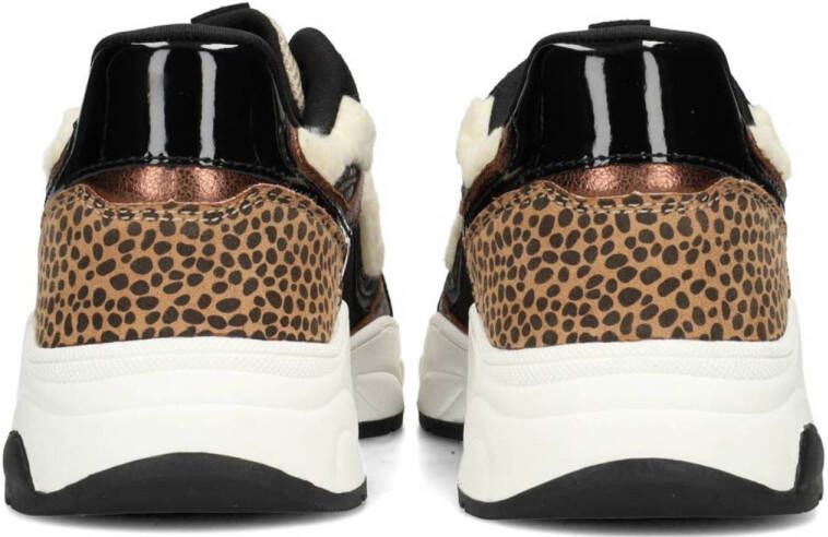 POSH by Poelman Macy chunky sneakers zwart
