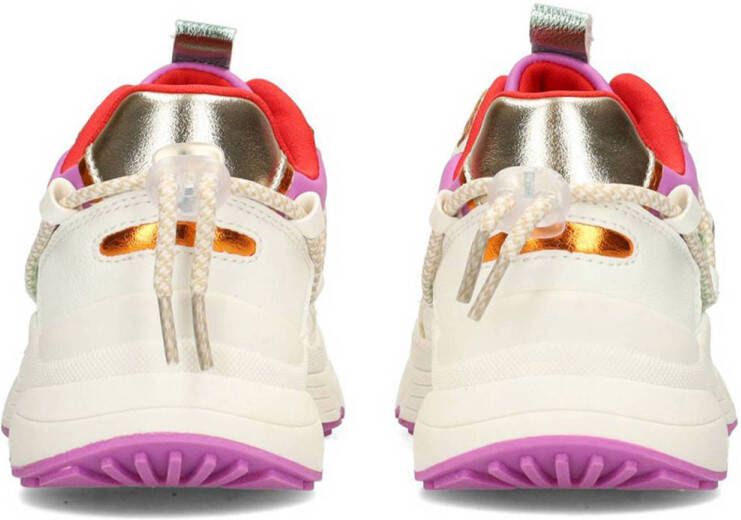 POSH by Poelman Madee chunky sneakers roze wit