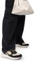 POSH by Poelman MINION Dames Sneaker Zwart met beige - Thumbnail 4
