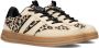 POSH by Poelman Nala sneakers met panterprint beige zwart - Thumbnail 2