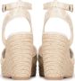 Posh By Poelman Sandalen NOLA Dames sandalen met hak - Thumbnail 5