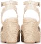 POSH by Poelman Nola espadrilles goud - Thumbnail 3