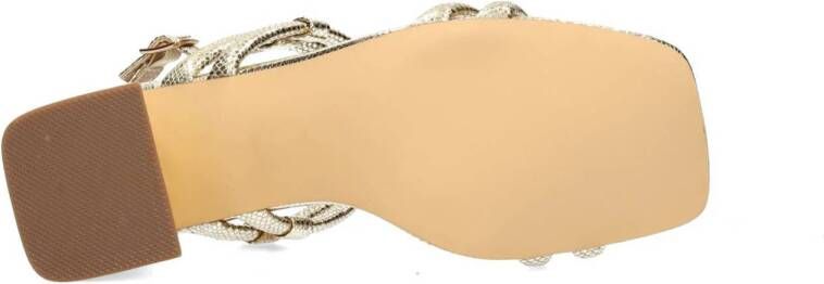 POSH by Poelman Nova sandalettes goud