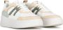 POSH by Poelman ROXY Dames Sneakers Wit met groene combinatie - Thumbnail 2