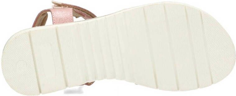 POSH by Poelman sandalen roze glitter