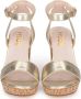 POSH by Poelman SUVI Damen Sandalen mit Absatz - Thumbnail 4