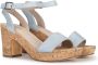 Posh By Poelman Sandalen SUVI Dames sandalen met hak - Thumbnail 2