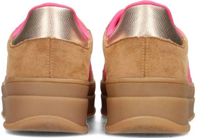 POSH by Poelman sneakers camel roze