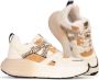 POSH by Poelman WAVY Dames Sneaker Beige met combinatie - Thumbnail 4