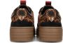 PS Poelman Anemone leren sneakers zwart rood - Thumbnail 3