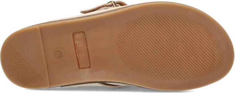 PS Poelman Aran suède clogs beige