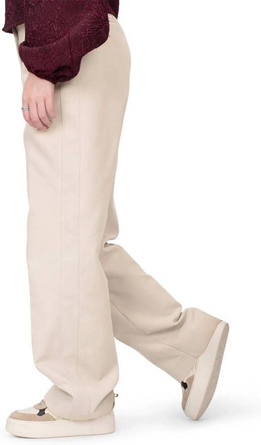 PS Poelman Cana leren sneakers beige