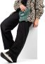 PS Poelman Charu chunky leren sneakers beige groen - Thumbnail 4