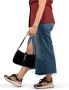 PS Poelman Charu chunky leren sneakers zwart beige - Thumbnail 4