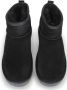 POELMAN Lage schapenvacht boots Zwart Suede Bont Dames - Thumbnail 4