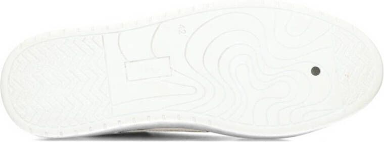PS Poelman Enzo leren sneakers grijsbruin
