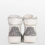 PS Poelman ESQUIMO Dames Hoge Sneakers Wit Multi - Thumbnail 3