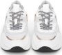 POELMAN LPIVA-01POE1 sneaker White Platino Wit Mesh Lage sneakers Dames - Thumbnail 2