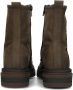 PS Poelman Jae nubuck veterboots donkerbruin - Thumbnail 2