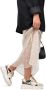 PS Poelman Jana chunky leren sneakers ecru zwart - Thumbnail 4