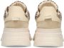 PS Poelman Jana chunky suède sneakers beige panter - Thumbnail 2