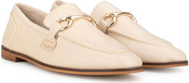 PS Poelman JENNY leren loafers creme