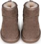 PS Poelman Lammy gevoerde suède enkelboots taupe Bruin Meisjes Suede Effen 31 - Thumbnail 2